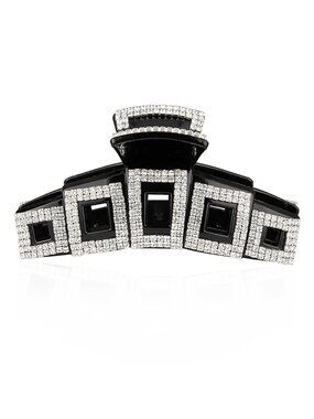 Elegant Large Rhinestone Claw Hair Clip Sparkling Statement Accessory for Women